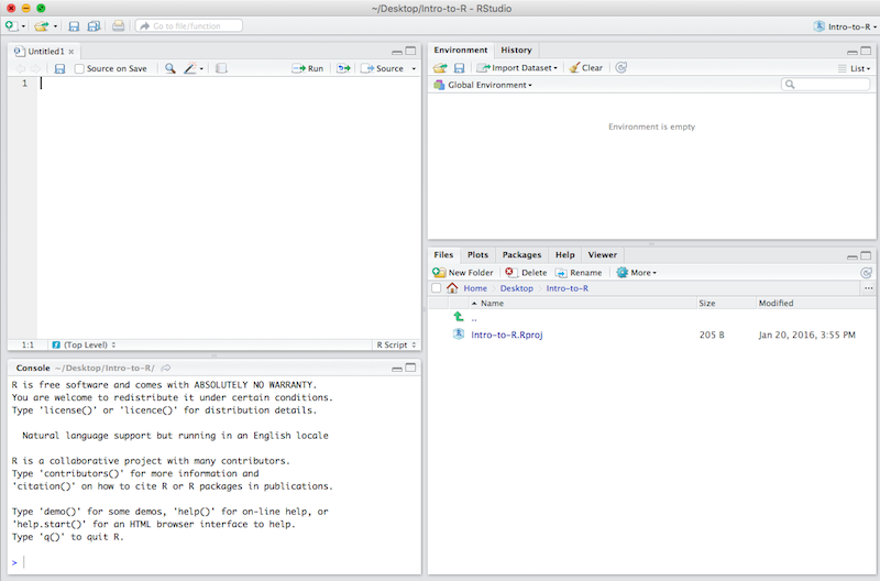 Introduction to R and RStudio | Introduction to R
